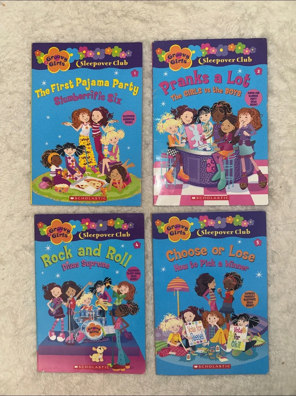 Groovy Girls Sleepover Club Chapter Books (Scholastic)